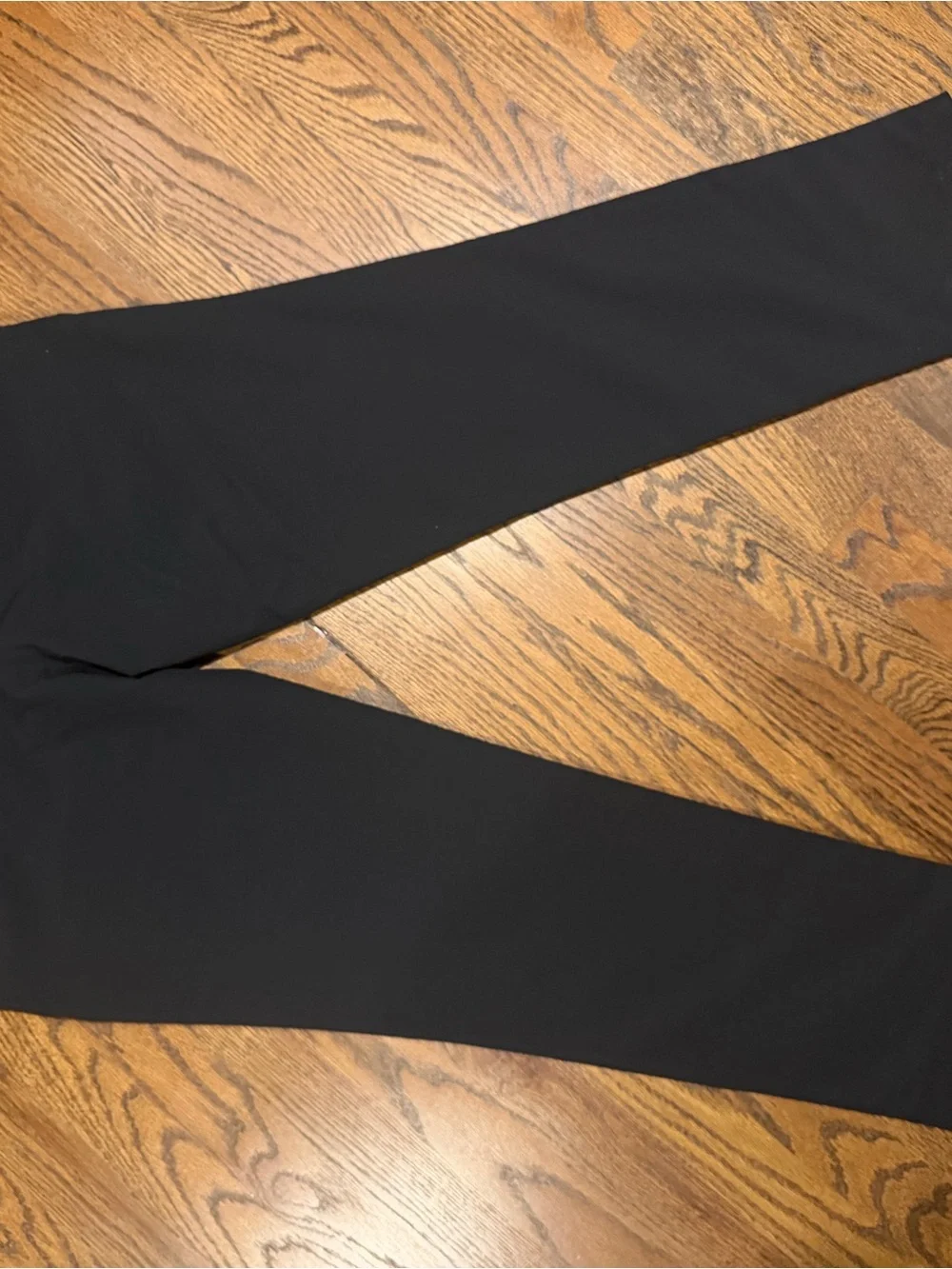 Banana Republic Men’s Black Flat-Front Chinos